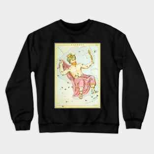 Cepheus Constellation from Urania's Mirror Crewneck Sweatshirt